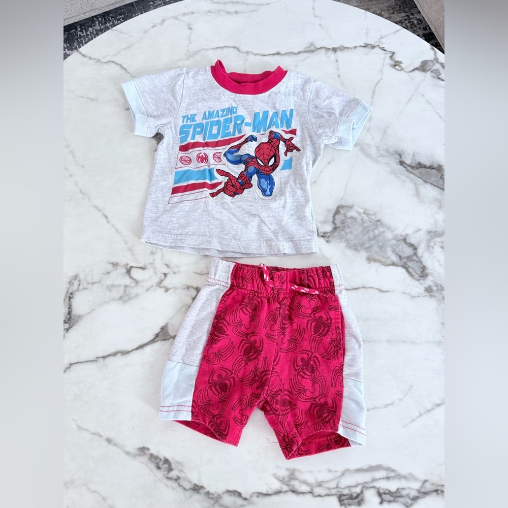 Marvel Spider-Man Red and Blue Toddler Tee